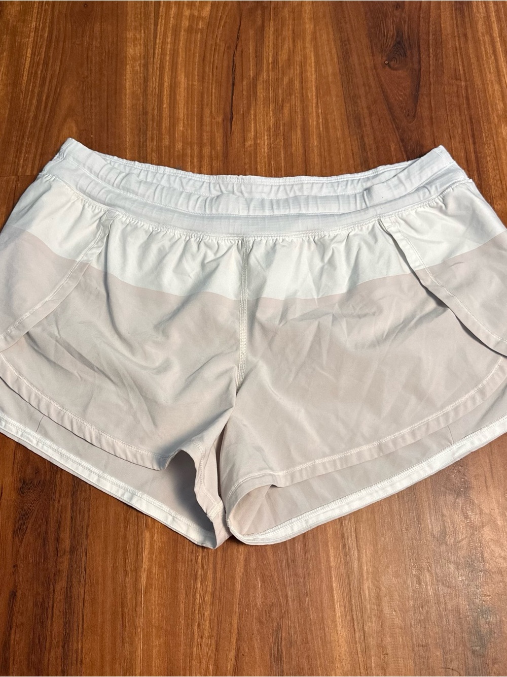 Light Gray Women's Athletic Shorts - Unbranded